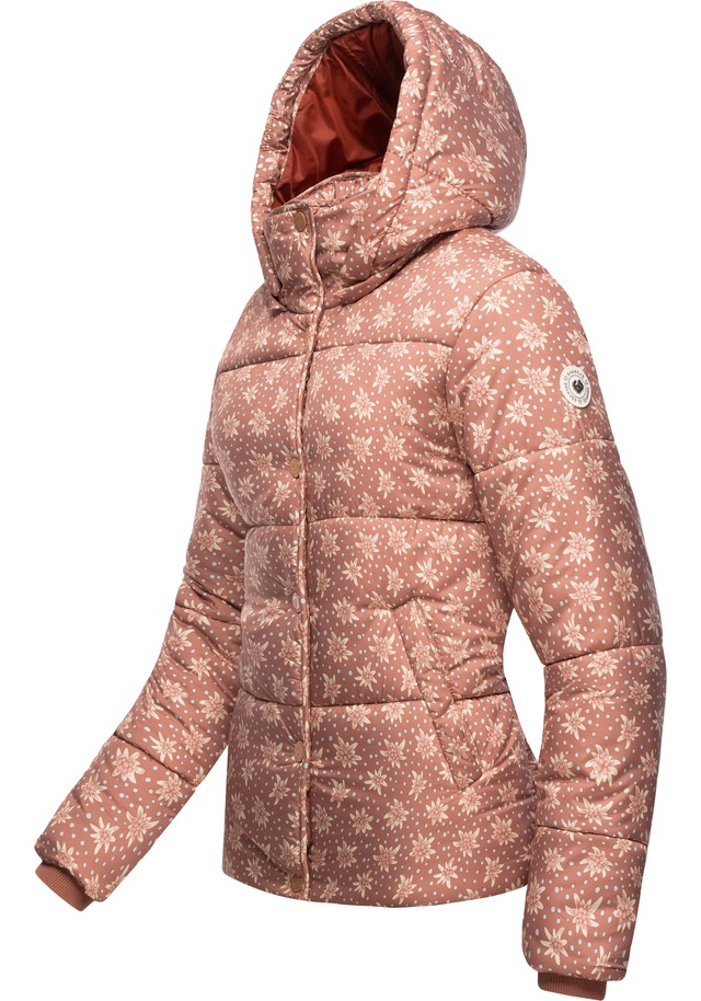 Ragwear Steppjacke »Relive Remake« mit Kapuze Modische cropped Winter Kurzjacke