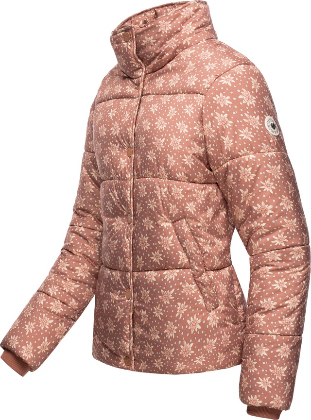 Ragwear Steppjacke »Relive Remake« mit Kapuze Modische cropped Winter Kurzjacke