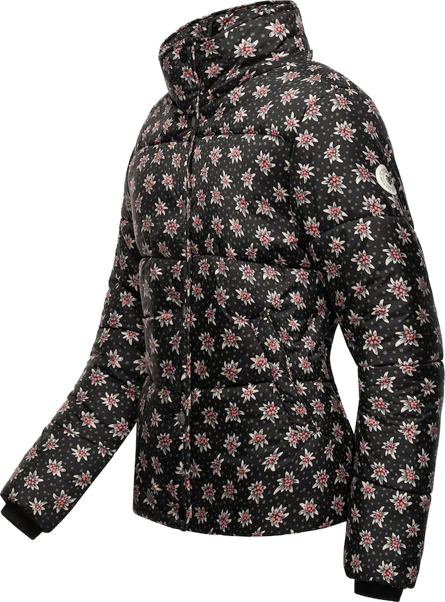 Ragwear Steppjacke »Relive Remake« mit Kapuze Modische cropped Winter Kurzjacke