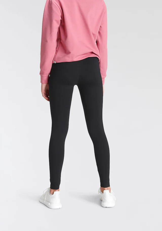 hummel Leggings »für Kinder« für Kinder, mit abgesteppter Beinabschluss, extra enge Beinform