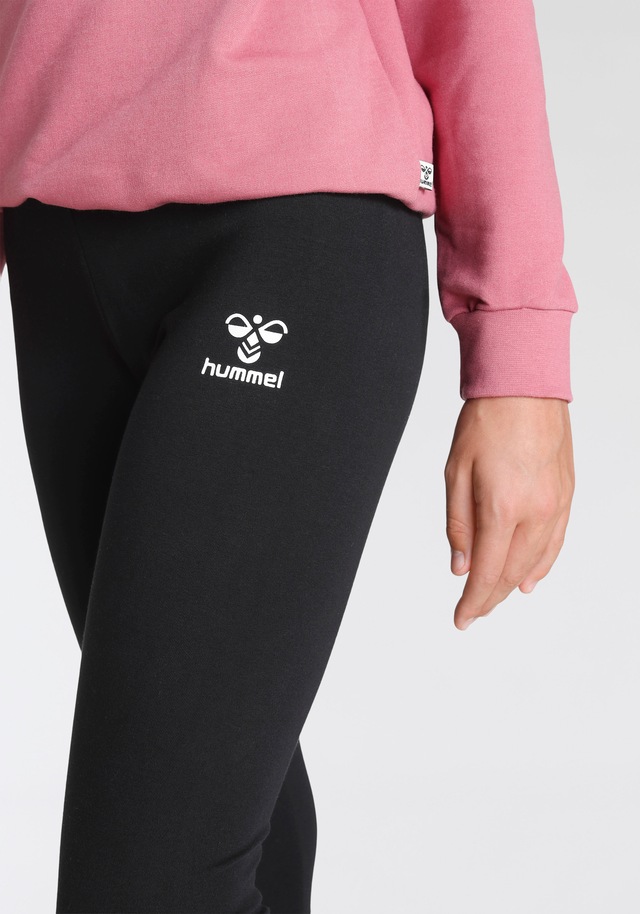 hummel Leggings »für Kinder« für Kinder, mit abgesteppter Beinabschluss, extra enge Beinform
