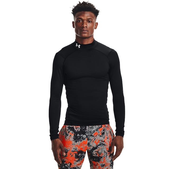 Under Armour® Trainingsshirt »UA CG ARMOUR COMP MOCK« Langarm-Ausführung, mit Stehkragen, schnell trocknend, atmungsaktiv