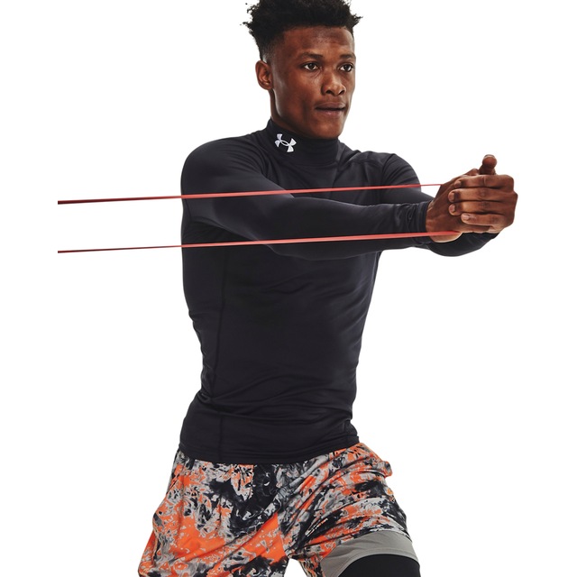 Under Armour® Trainingsshirt »UA CG ARMOUR COMP MOCK« Langarm-Ausführung, mit Stehkragen, schnell trocknend, atmungsaktiv
