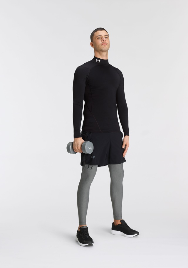 Under Armour® Trainingsshirt »UA CG ARMOUR COMP MOCK« Langarm-Ausführung, mit Stehkragen, schnell trocknend, atmungsaktiv