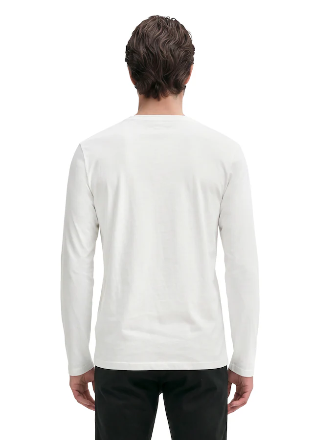 Marc O'Polo Langarmshirt »aus reiner Bio-Baumwolle«
