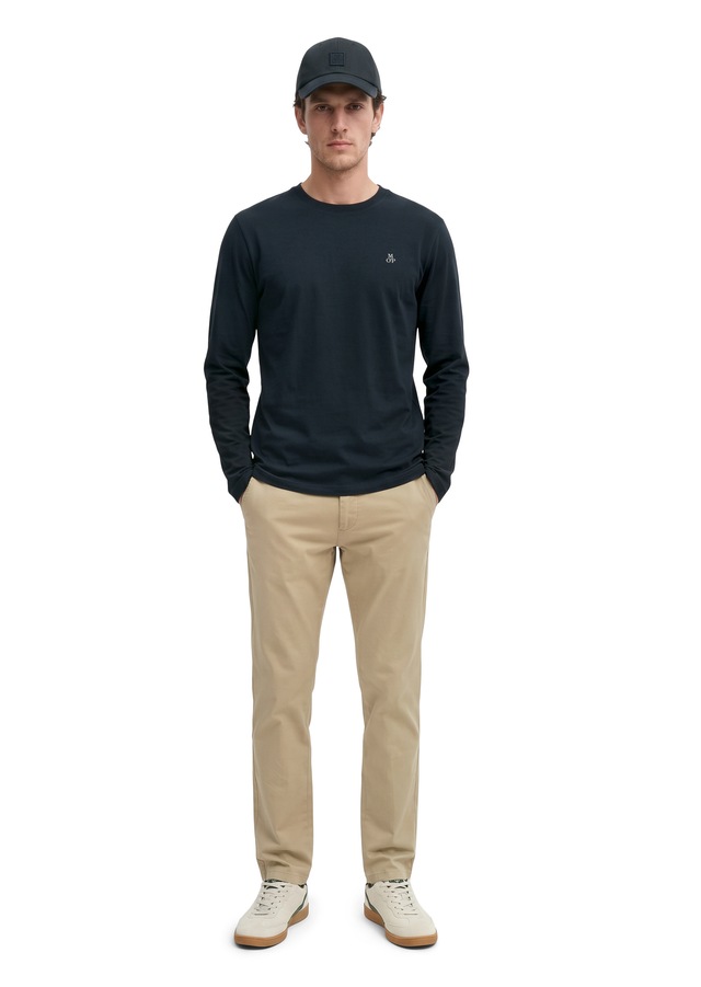 Marc O'Polo Langarmshirt »aus reiner Bio-Baumwolle«