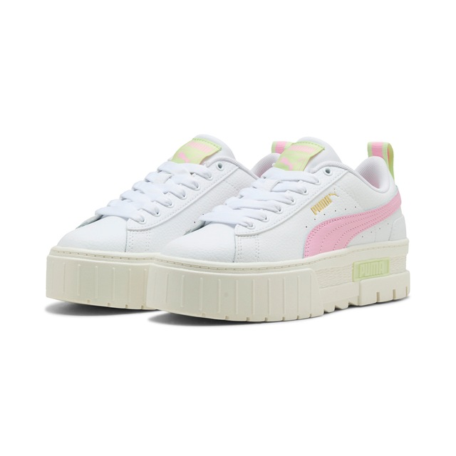 PUMA Sneaker »MAYZE LTH JR« mit strukturierter Plateau-Gummisohle, herausnehmbare Innensohle