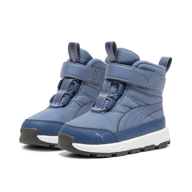 PUMA Winterboots »EVOLVE BOOT AC+ INF« knöchelhohe Form, elastische Schnürsenkel, Klettverschluss