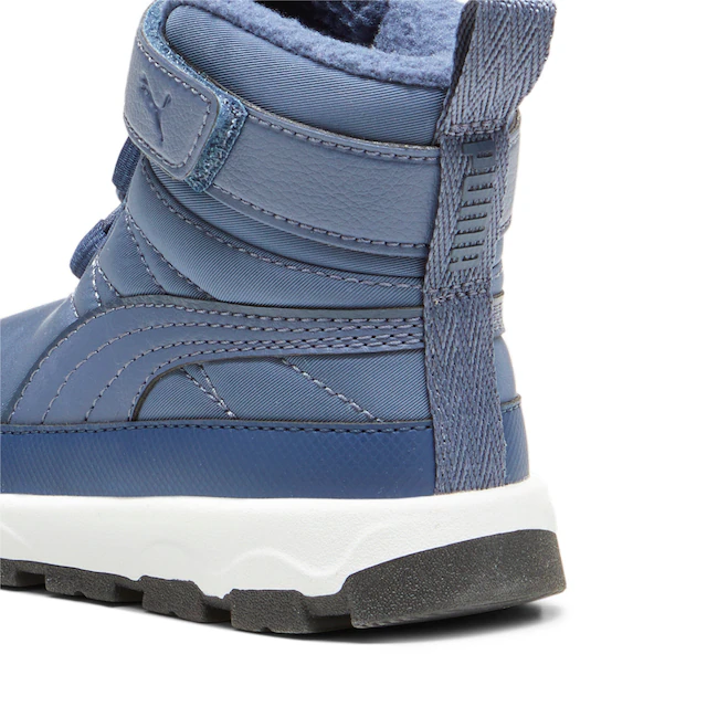 PUMA Winterboots »EVOLVE BOOT AC+ INF« knöchelhohe Form, elastische Schnürsenkel, Klettverschluss