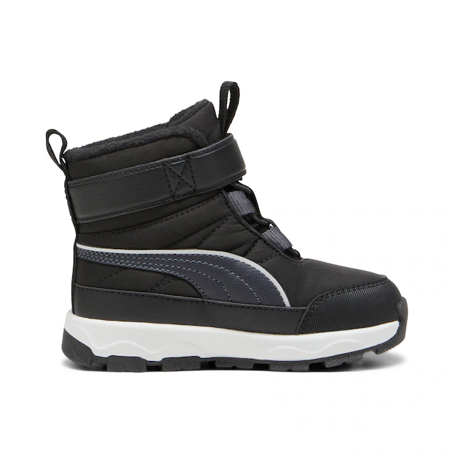 PUMA Winterboots »EVOLVE BOOT AC+ INF« knöchelhohe Form, elastische Schnürsenkel, Klettverschluss
