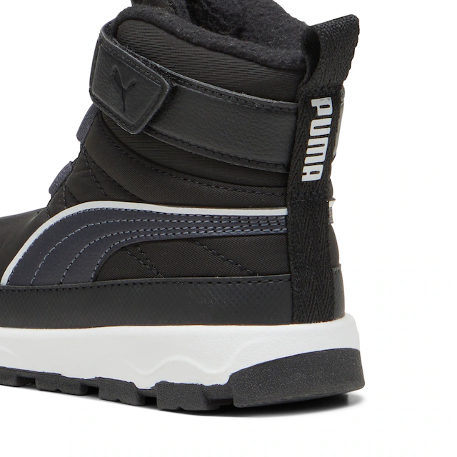 PUMA Winterboots »EVOLVE BOOT AC+ INF« knöchelhohe Form, elastische Schnürsenkel, Klettverschluss