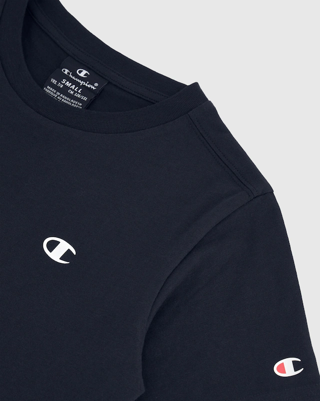Champion T-Shirt Packung, 2 Stk. 2er-Pack, Kurzarm, mit Rundhalsausschnitt, aus Baumwolle