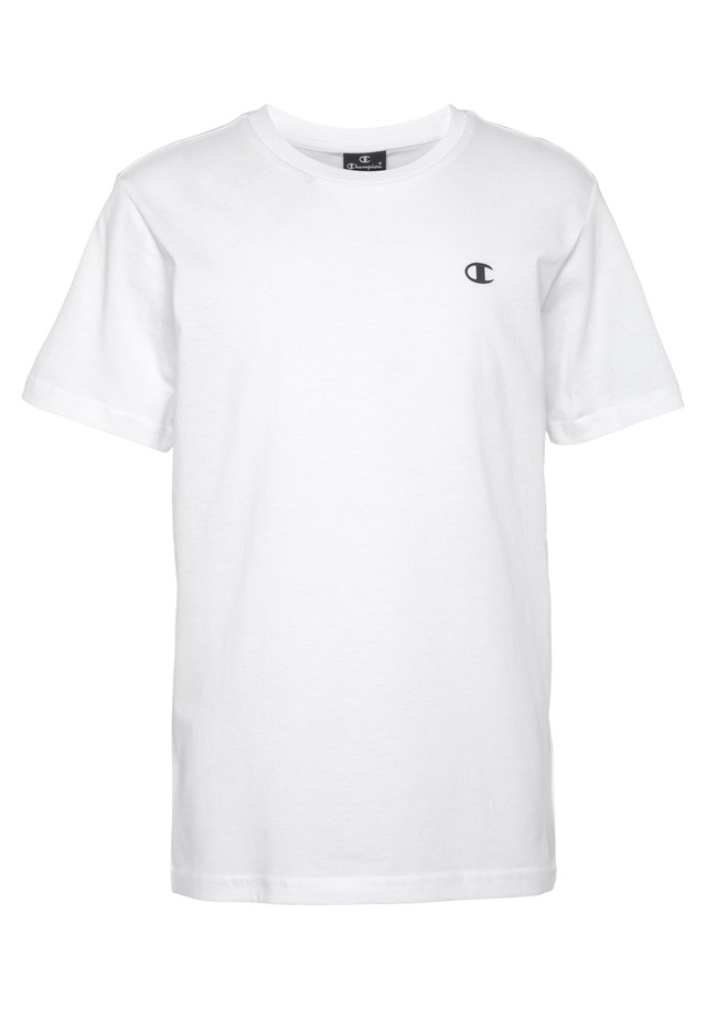 Champion T-Shirt Packung, 2 Stk. 2er-Pack, Kurzarm, mit Rundhalsausschnitt, aus Baumwolle