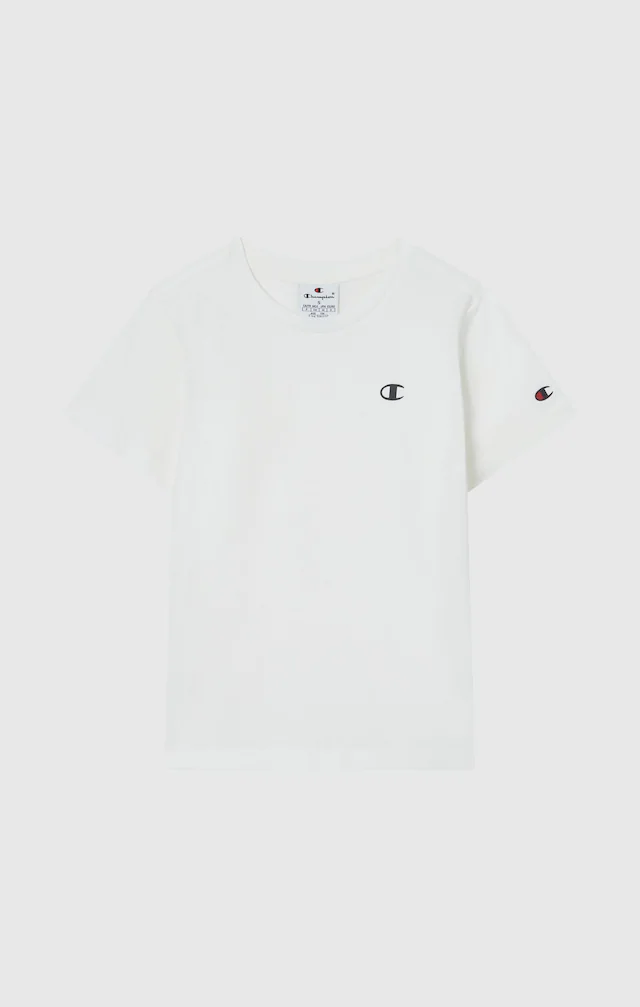 Champion T-Shirt Packung, 2 Stk. 2er-Pack, Kurzarm, mit Rundhalsausschnitt, aus Baumwolle
