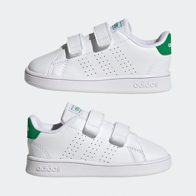 adidas Sportswear Sneaker »ADVANTAGE LIFESTYLE COURT TWO HOOK-AND-LOOP« Design auf den Spuren des adidas Stan Smith