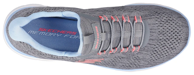 Skechers Slip-On Sneaker »SUMMITS-FUN FLARE« Trainingsschuh in veganer Verarbeitung