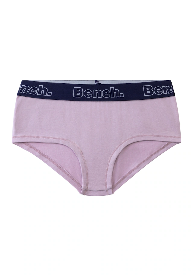 Bench. Panty Packung, 3 Stk. unifarben, mit Logobund, Baumwollmischung