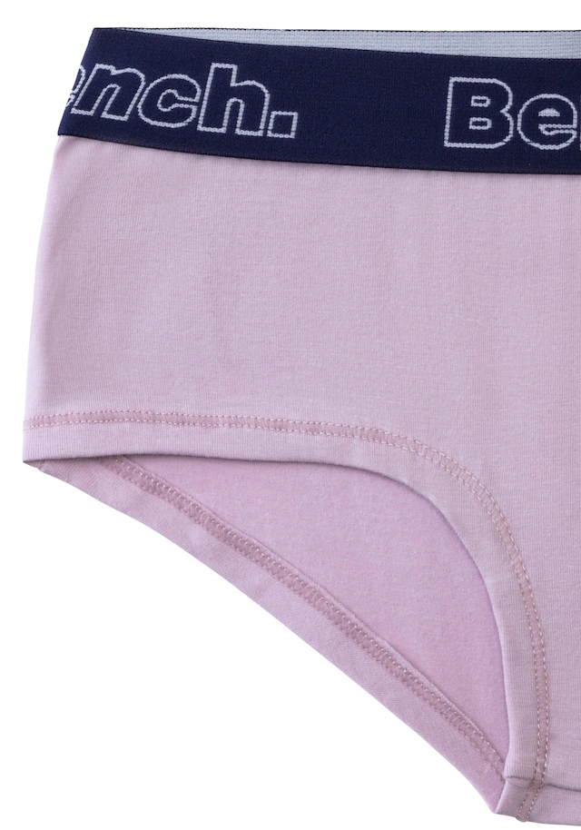 Bench. Panty Packung, 3 Stk. unifarben, mit Logobund, Baumwollmischung