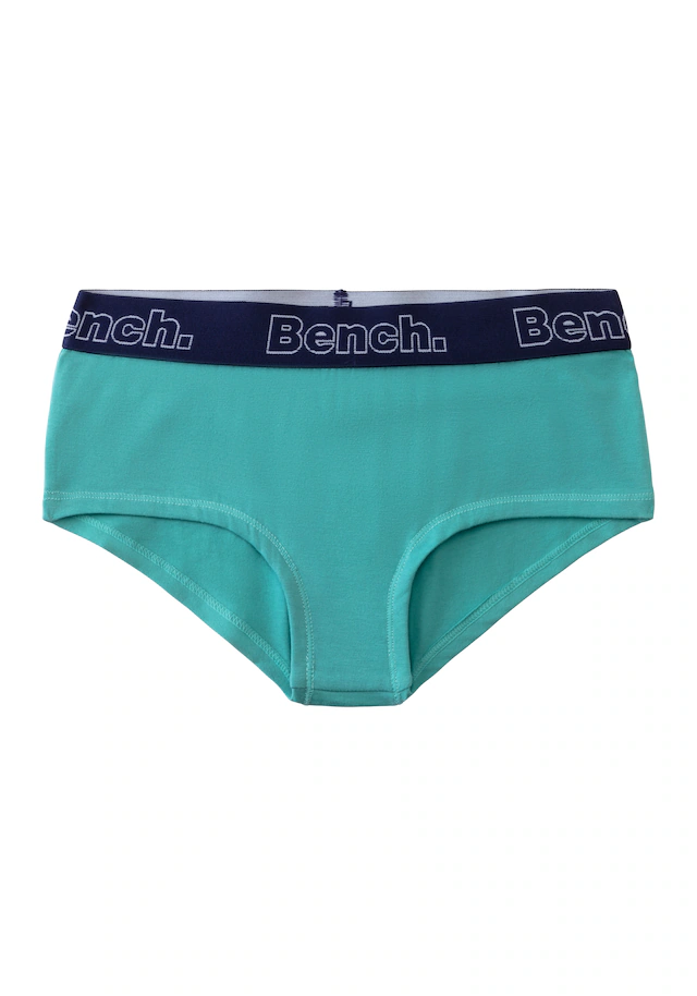 Bench. Panty Packung, 3 Stk. unifarben, mit Logobund, Baumwollmischung