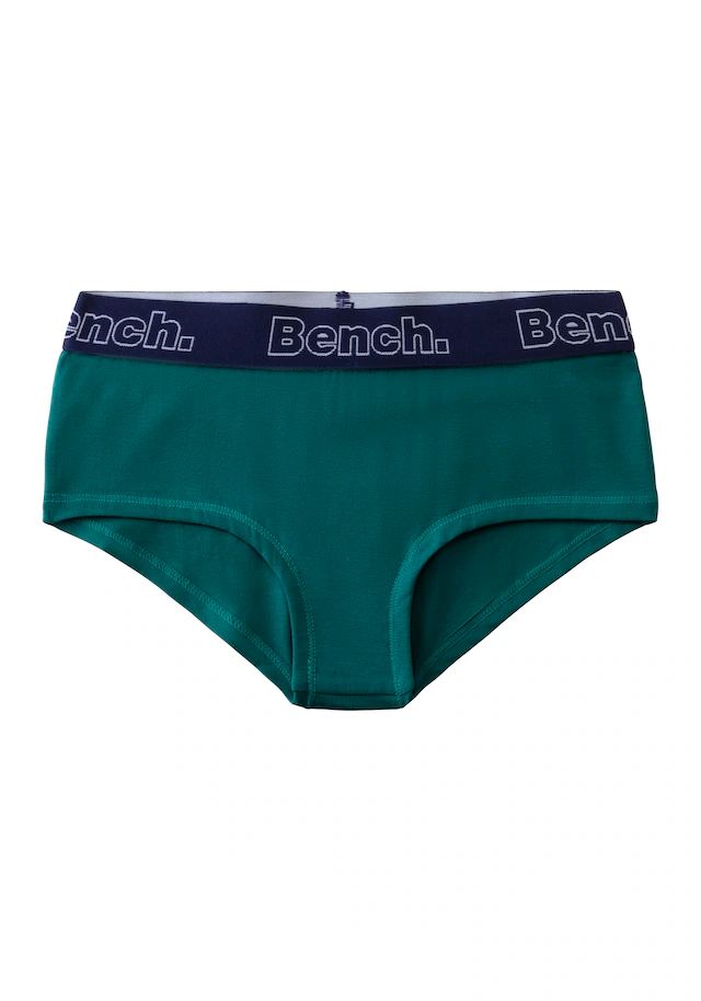 Bench. Panty Packung, 3 Stk. unifarben, mit Logobund, Baumwollmischung