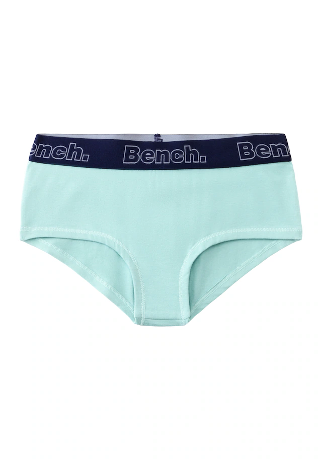 Bench. Panty Packung, 3 Stk. unifarben, mit Logobund, Baumwollmischung