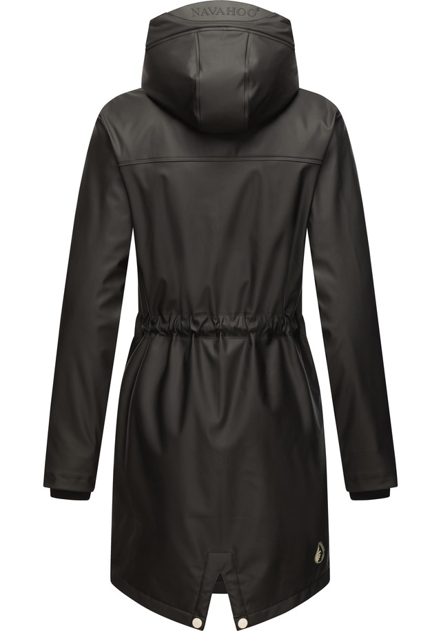 Navahoo Regenjacke »Flower of Ocean« mit Kapuze Wasserdichter Damen Outdoor Regenmantel