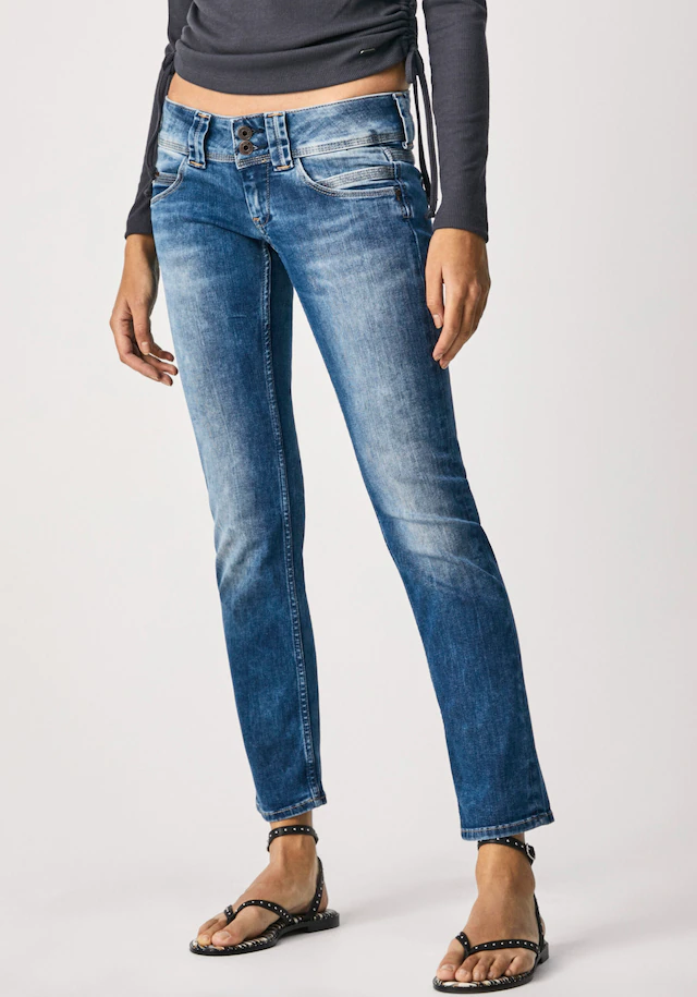 Pepe Jeans Straight-Jeans »VENUS« mit schmalem Bein
