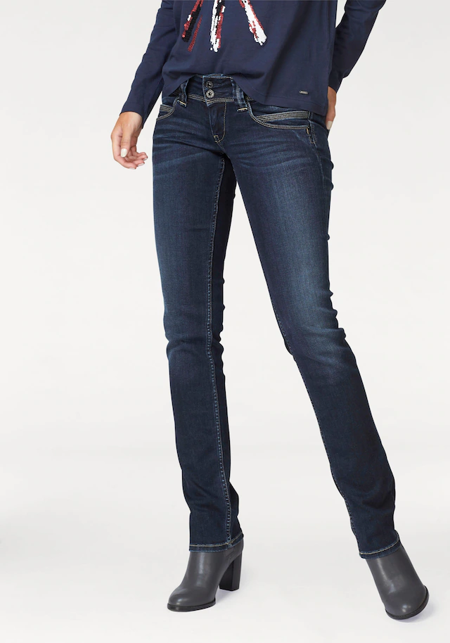 Pepe Jeans Straight-Jeans »VENUS« mit schmalem Bein