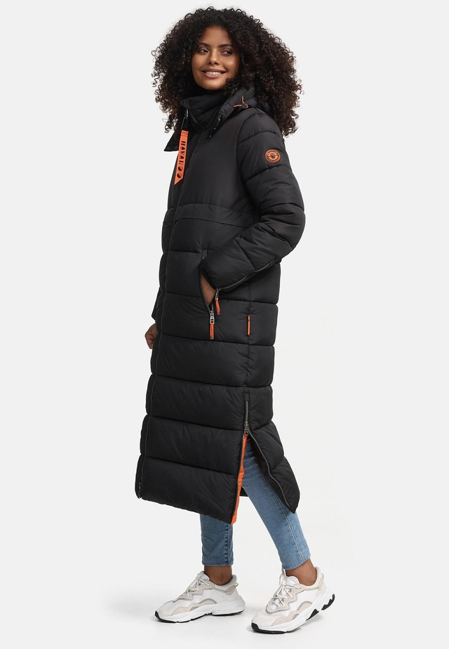 Navahoo Steppmantel »Kristallblume« modischer, gesteppter Damen Wintermantel