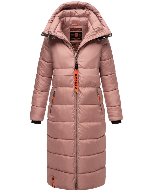 Navahoo Steppmantel »Kristallblume« modischer, gesteppter Damen Wintermantel
