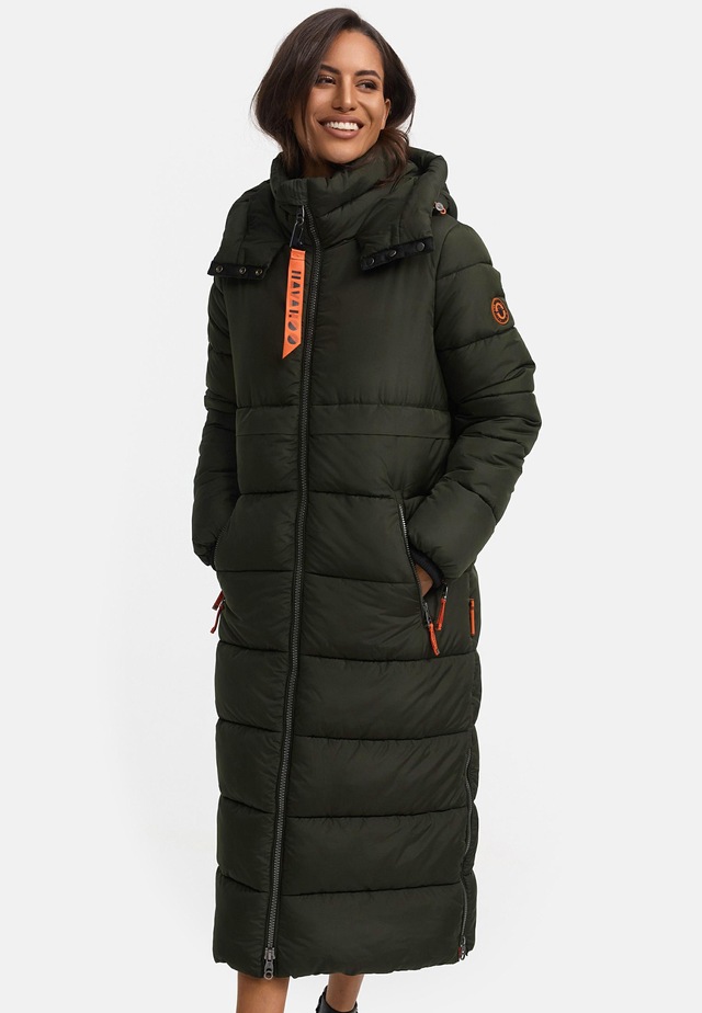 Navahoo Steppmantel »Kristallblume« modischer, gesteppter Damen Wintermantel