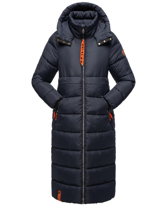 Navahoo Steppmantel »Kristallblume« modischer, gesteppter Damen Wintermantel