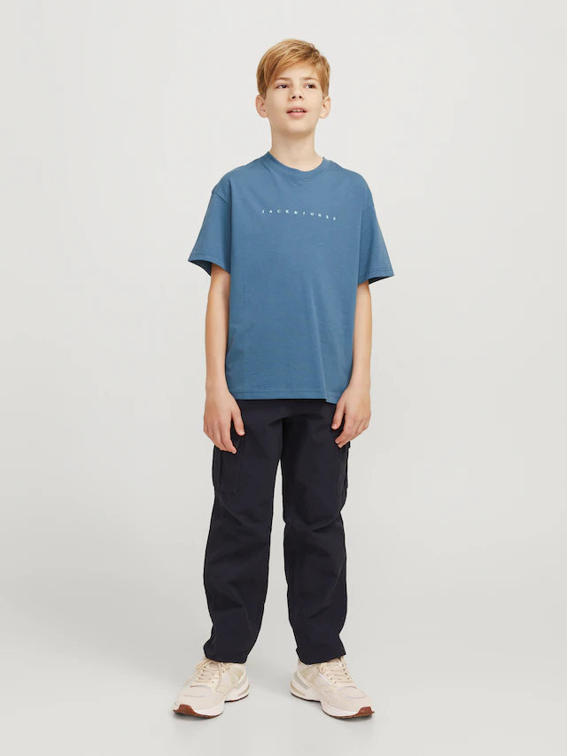 Jack & Jones Junior Rundhalsshirt »JJESTAR lässig, weich, atmungsaktiv, stylisch« bedruckt, casual, relaxed fit, Rundhals