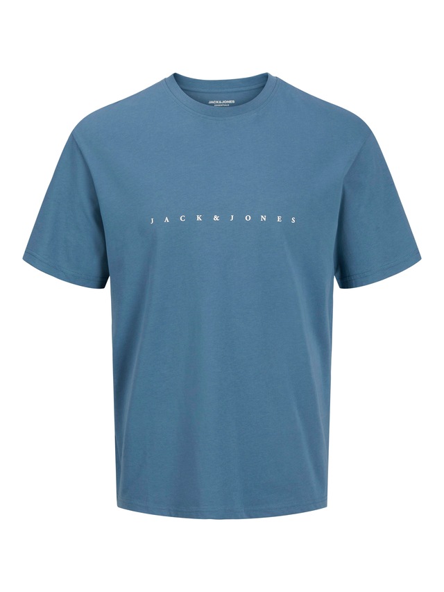 Jack & Jones Junior Rundhalsshirt »JJESTAR lässig, weich, atmungsaktiv, stylisch« bedruckt, casual, relaxed fit, Rundhals