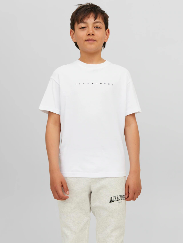 Jack & Jones Junior Rundhalsshirt »JJESTAR lässig, weich, atmungsaktiv, stylisch« bedruckt, casual, relaxed fit, Rundhals