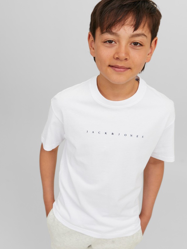 Jack & Jones Junior Rundhalsshirt »JJESTAR lässig, weich, atmungsaktiv, stylisch« bedruckt, casual, relaxed fit, Rundhals