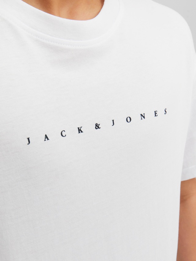 Jack & Jones Junior Rundhalsshirt »JJESTAR lässig, weich, atmungsaktiv, stylisch« bedruckt, casual, relaxed fit, Rundhals