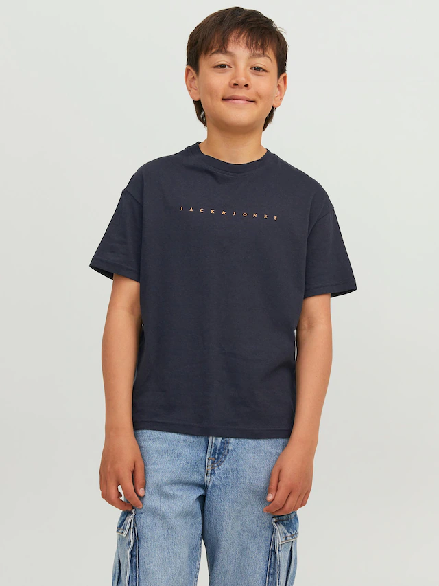 Jack & Jones Junior Rundhalsshirt »JJESTAR lässig, weich, atmungsaktiv, stylisch« bedruckt, casual, relaxed fit, Rundhals