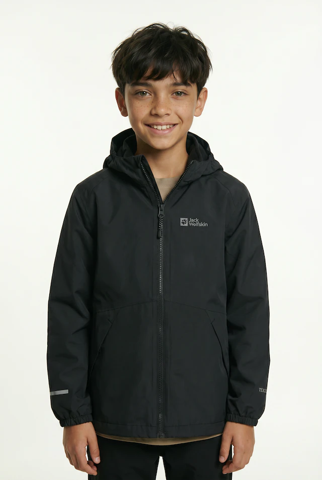 Jack Wolfskin 3-in-1-Funktionsjacke »ICELAND 3IN1 JACKET K« mit Kapuze mit Kapuze, wasserdicht, winddicht