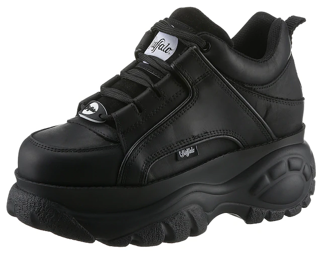 Buffalo Sneaker , Freizeitschuh, Ugly-Sneaker, Schnürschuh mit MemoryFoam-Innensohle