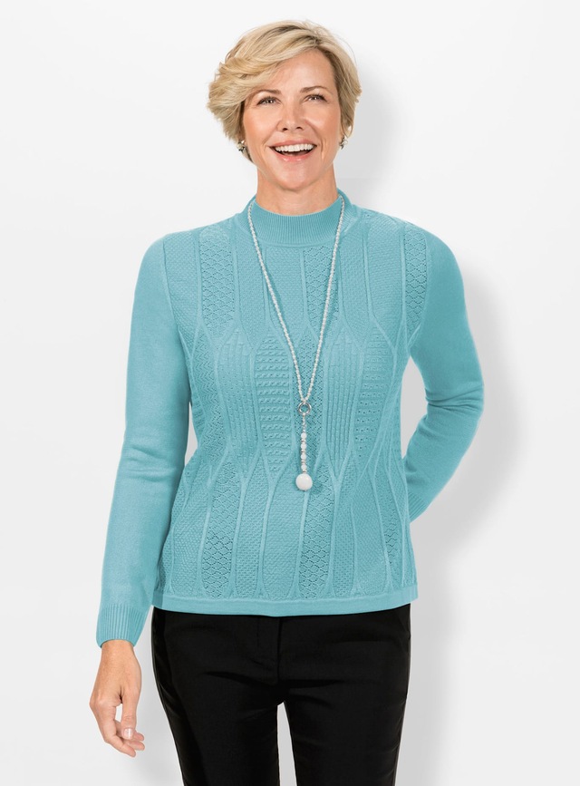 Classic Stehkragenpullover »Pullover«
