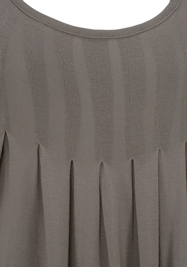 Beachtime by Lascana Strandkleid »mit Blumenprint am Saum, lockeres Hängerchenkleid mit Zierfalten« Ohne Taschen Leichtes Sommerkleid aus Viskose, Jerseykleid, A-Linien-Kleid, casual