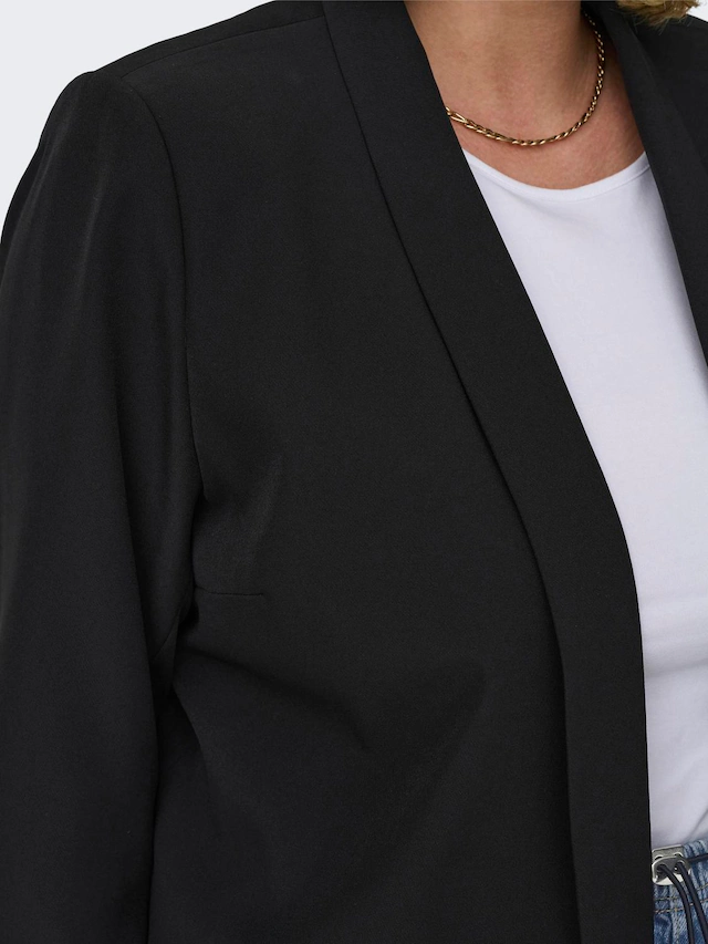 ONLY CARMAKOMA Kurzblazer »CARELLY 3/4 LIFE BLAZER WVN« Kunstfaser mit Stretch