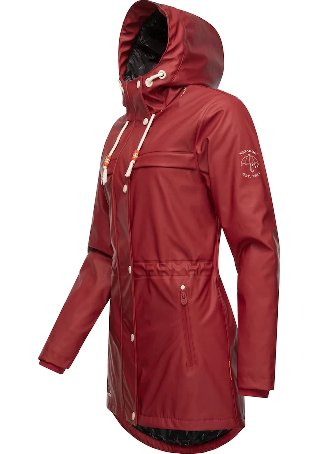 Navahoo Regenmantel »Rainy Forest« modischer Damen Outdoor Regenparka