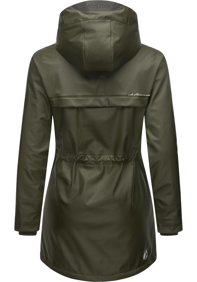 Navahoo Regenmantel »Rainy Forest« modischer Damen Outdoor Regenparka