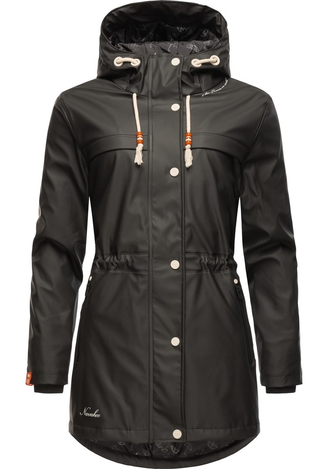 Navahoo Regenmantel »Rainy Forest« modischer Damen Outdoor Regenparka