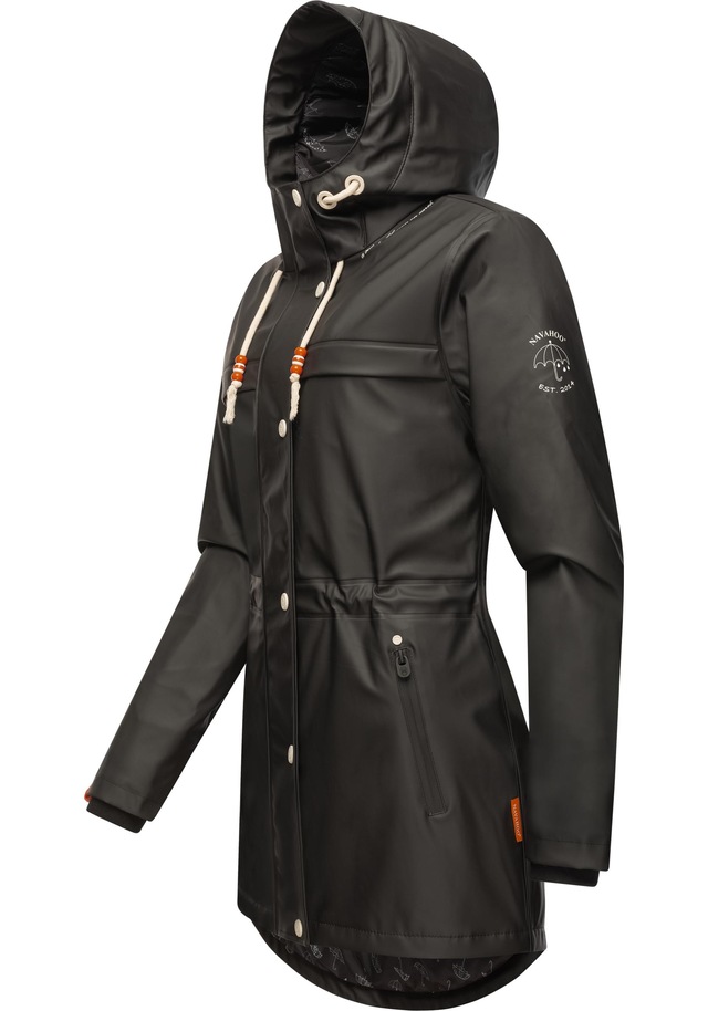 Navahoo Regenmantel »Rainy Forest« modischer Damen Outdoor Regenparka