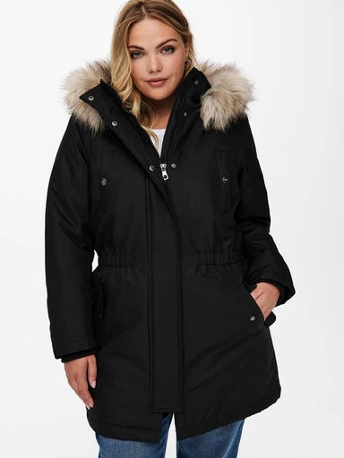 ONLY CARMAKOMA Parka »CARIRENA PARKA COAT OTW« mit Kapuze Kunstfaser, regular fit