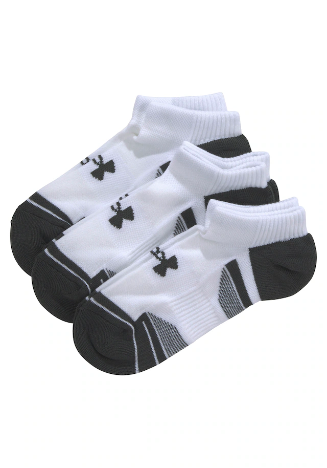 Under Armour® Füßlinge »Unisex UA Performance Tech-Füßlinge im 3er-Pack« Packung, 3 Stk. tlg. mit mittlerer Dämpfung, schnell trocknend, schweißableitend