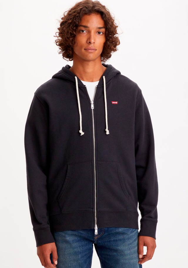 Levi's® Kapuzensweatjacke »NEW ORIGINAL ZIP UP« mit Logo-Stickerei und Kängurutasche